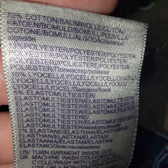 Nydj Marilyn Straight Leg Denim jeans size 4P 4 petite - Picture 6 of 6